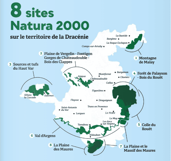 zones natura 2000 dracenie