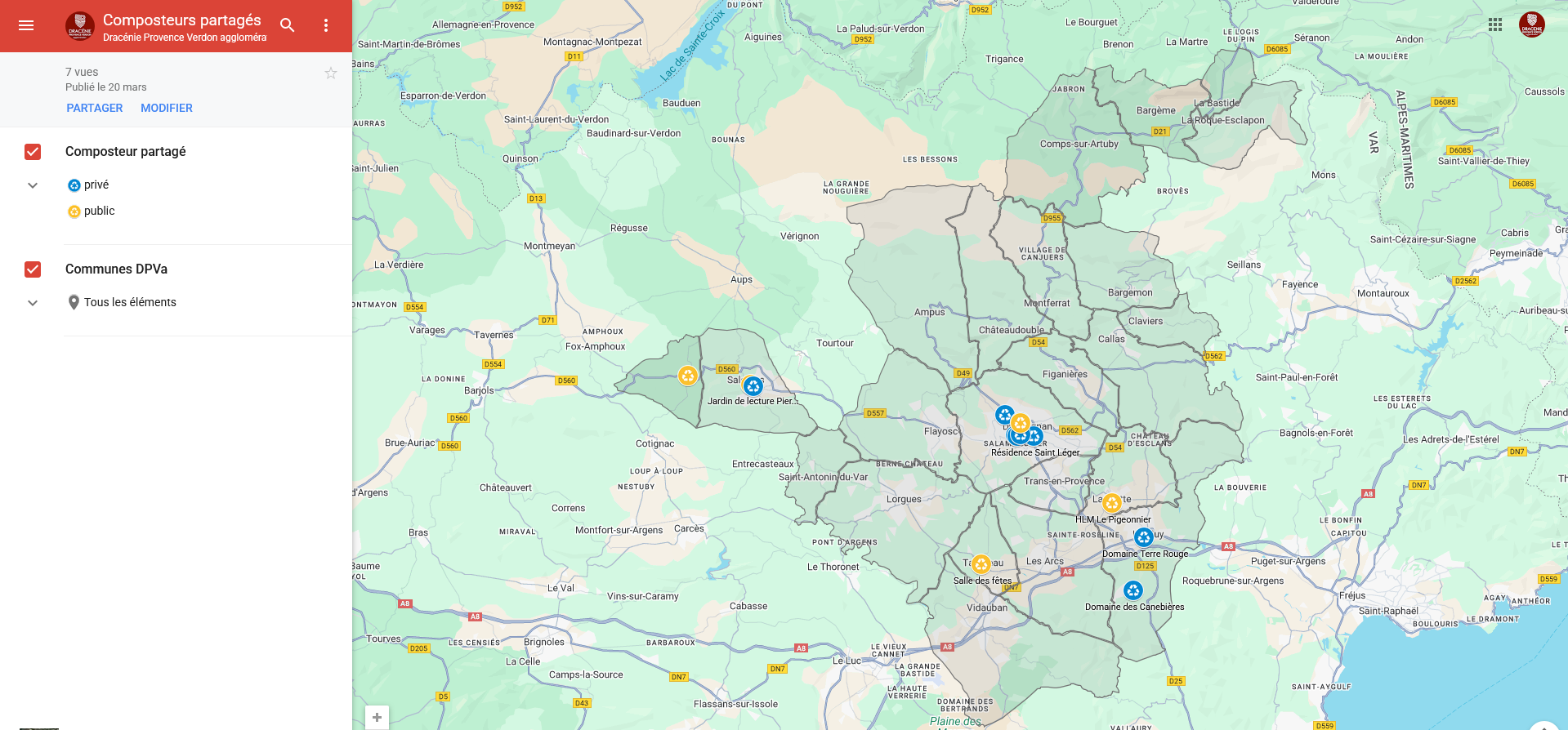 Composteurs partagés MAP