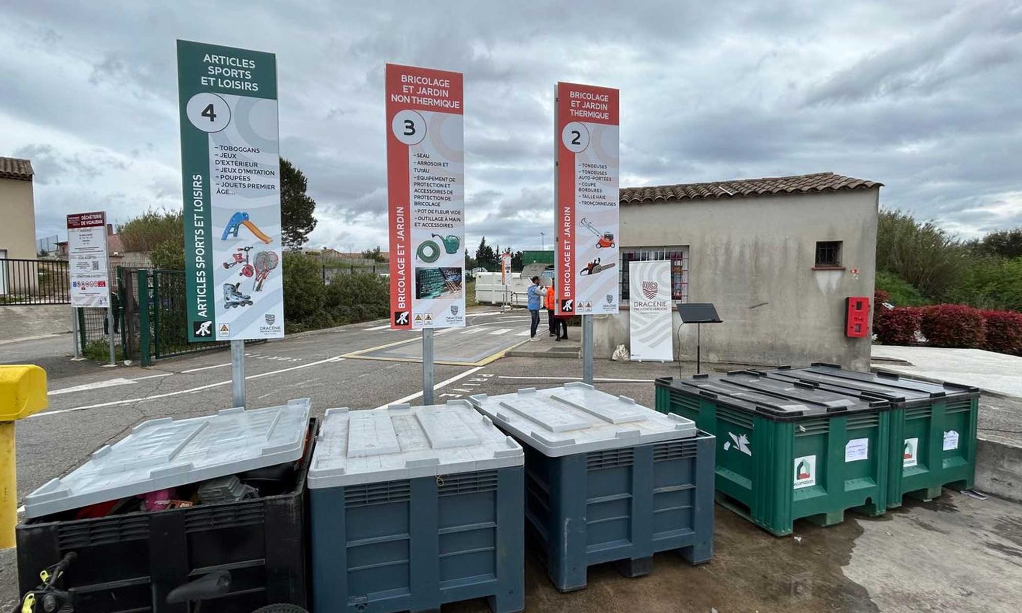 Les déchèteries font peau neuve !