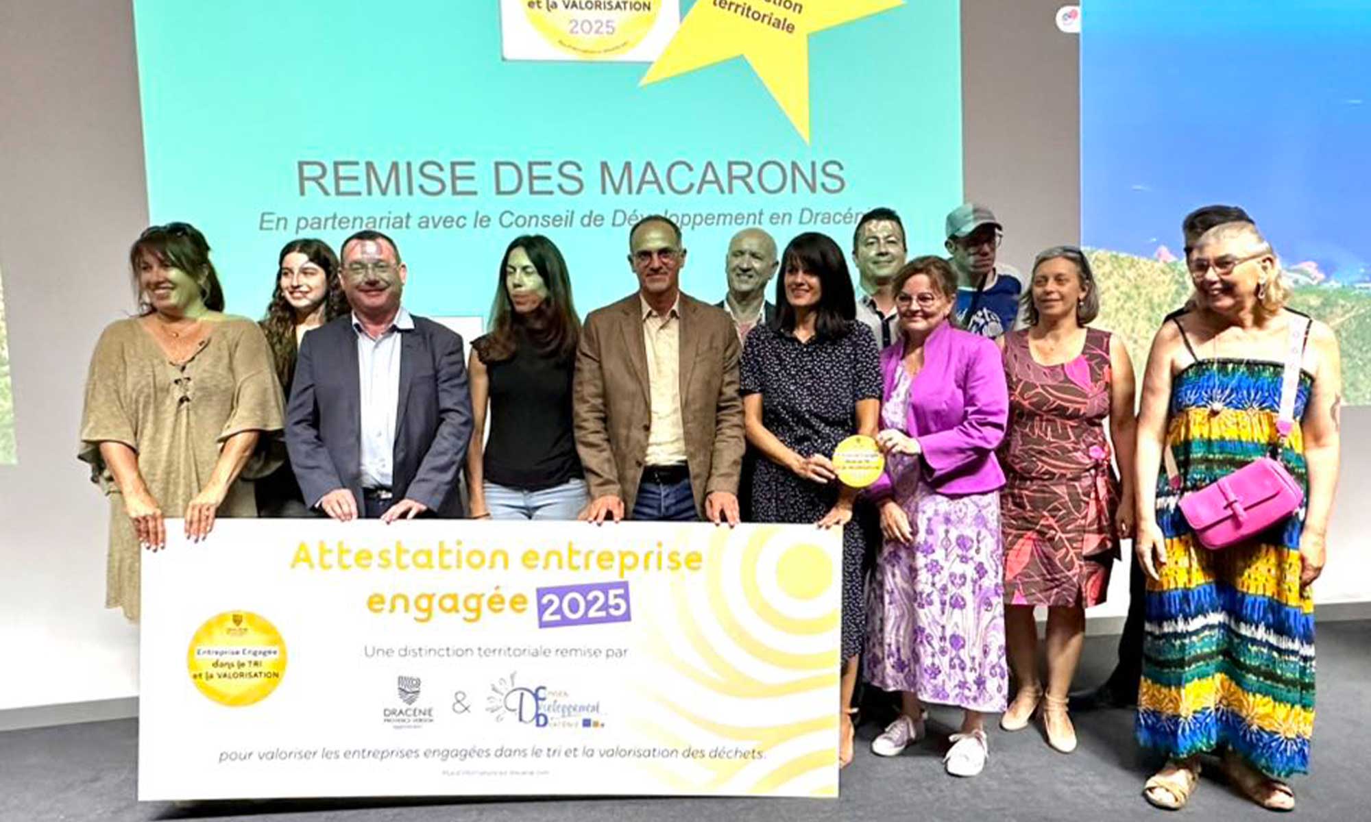 remise des macarons