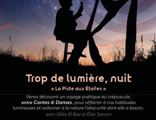 Spectacle « La Piste aux Étoiles » à Châteaudouble – Sensibilisation à la pollution lumineuse
